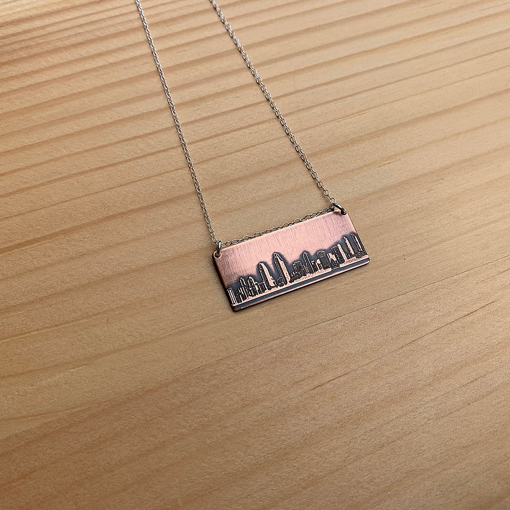 San Diego California skyline necklace – Jaci Riley Jewelry